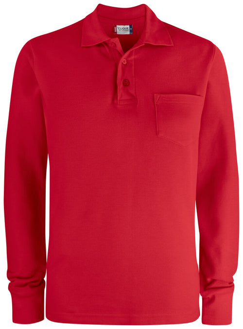 Basic Polo Pocket L/S