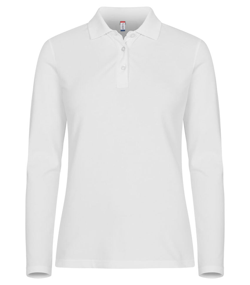 Stretch Premium Polo L/S Women