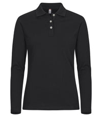 Stretch Premium Polo L/S Dames