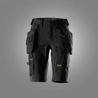 Dames Stretch Werkshorts met Afneembare Holsterzakken 6117