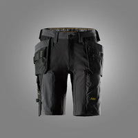 Stretch Werkshorts met holsterzakken 6118