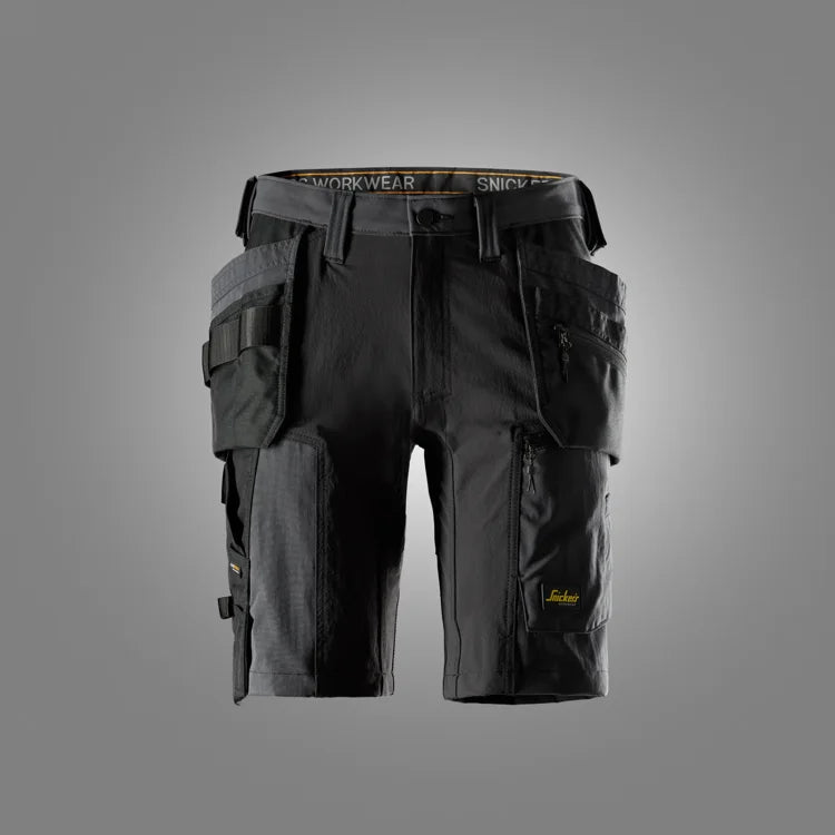 Stretch Werkshorts met holsterzakken 6118