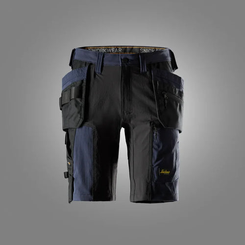 Stretch Werkshorts met holsterzakken 6118