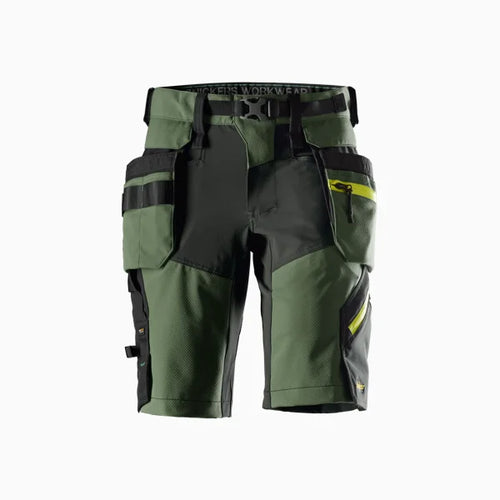Stretch Werkshorts met Afneembare Holsterzakken 6140