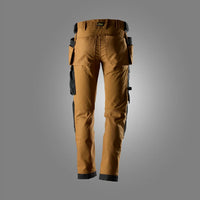 Canvas Stretch Werkbroek met Holsterzakken 6244