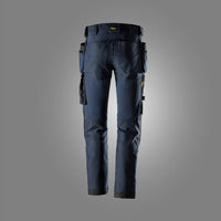 Canvas Stretch Werkbroek met Holsterzakken 6244