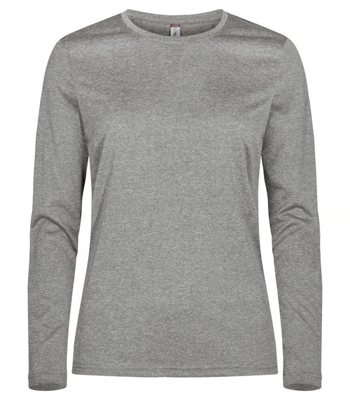 Clique Basic Active-T L/S Dames image 1