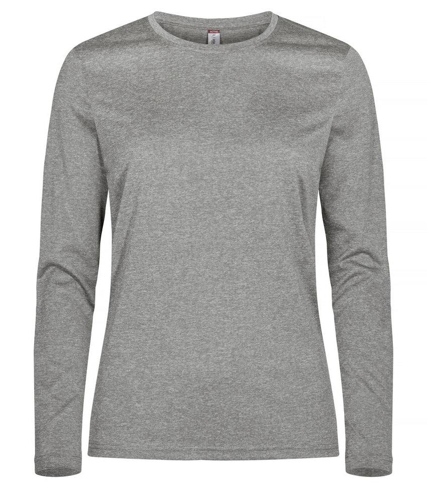 Clique Basic Active-T L/S Dames image 1