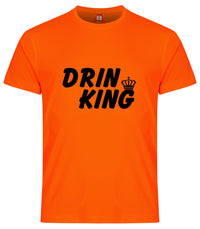 DRINK KING koningsdag Heren sportshirt