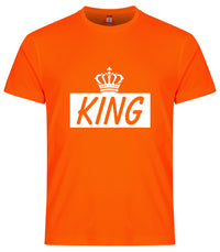 KING koningsdag Heren sportshirt.
