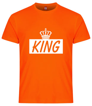 KING koningsdag Heren sportshirt.