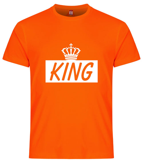 KING koningsdag Heren sportshirt.