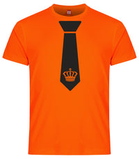 Stropdas koningsdag Heren sportshirt