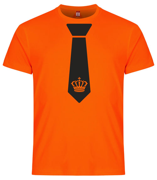 Stropdas koningsdag Heren sportshirt