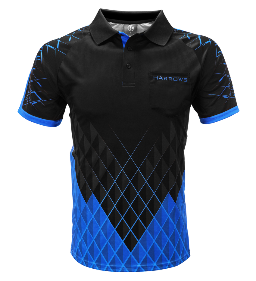 Harrows Paragon Dartshirt Blue