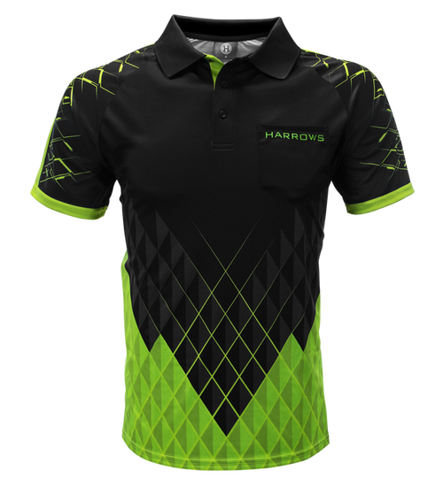 Harrows Paragon Dartshirt Green