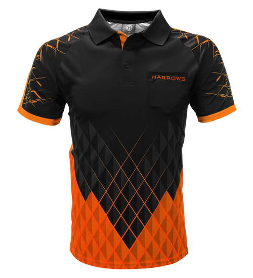 Harrows Paragon Dartshirt Orange