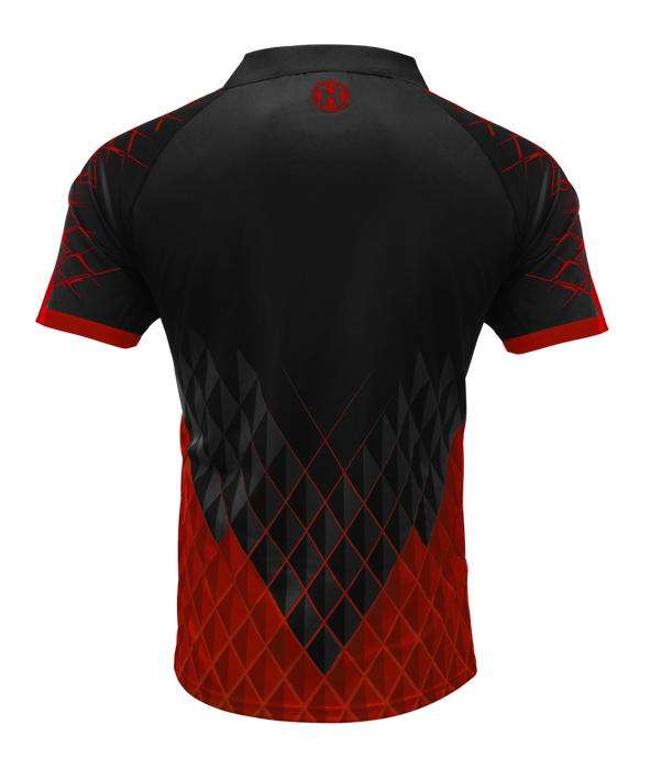 Harrows Paragon Dartshirt Red