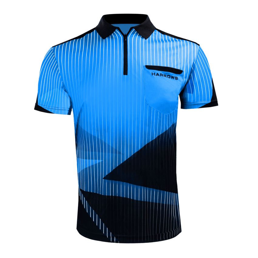 Harrows Shard Blue Dartshirt