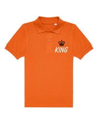 King borstlogo koningsdag Kinderpolo