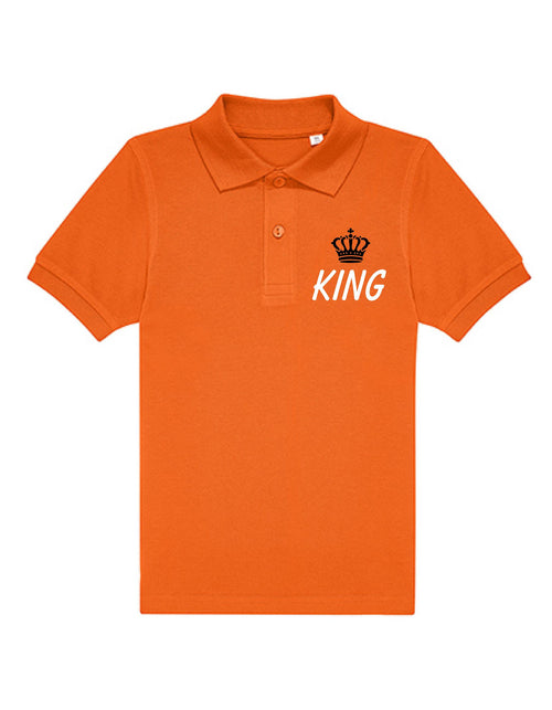 King borstlogo koningsdag Kinderpolo