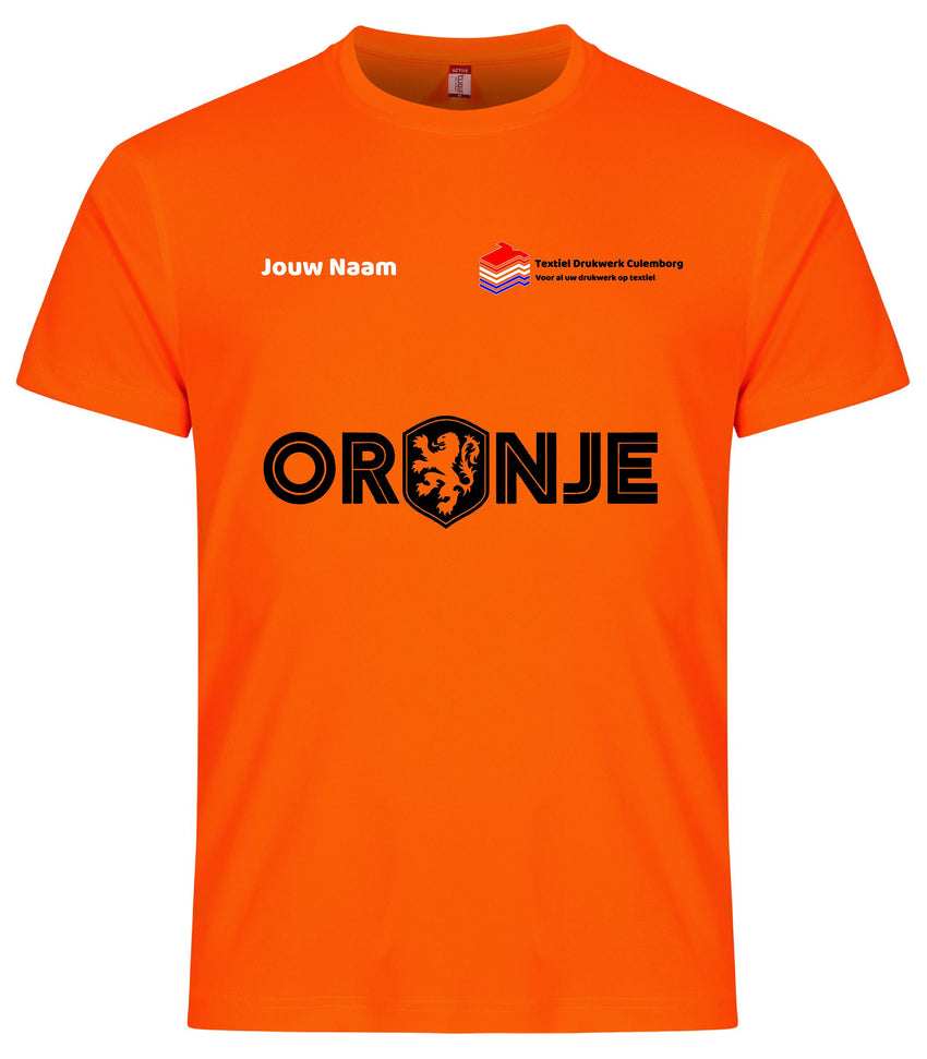 Textiel Drukwerk Culemborg WK shirt