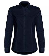 Clique Stretch Shirt L/S Dames image 1