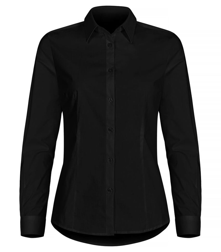 Clique Stretch Shirt L/S Dames image 2
