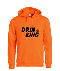 DRIN KING koningsdag Heren Hoodie