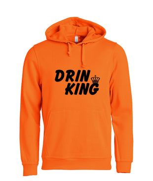 DRIN KING koningsdag Heren Hoodie