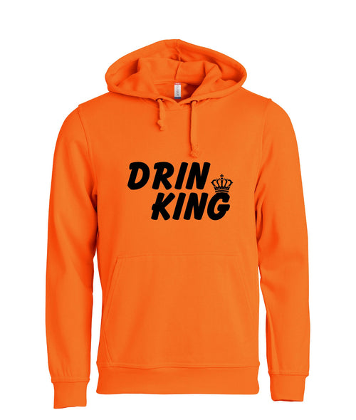 DRIN KING koningsdag Heren Hoodie