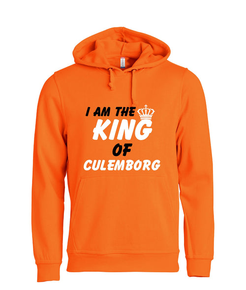 I AM THE KING koningsdag Heren Hoodie