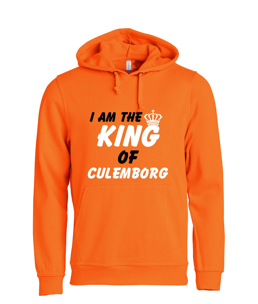 I AM THE KING koningsdag Heren Hoodie