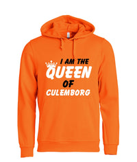 I AM THE QUEEN koningsdag Dames Hoodie