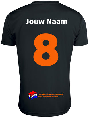 Textiel Drukwerk Culemborg WK shirt Zwart