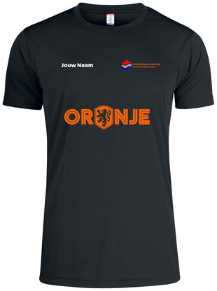 Textiel Drukwerk Culemborg WK shirt Zwart