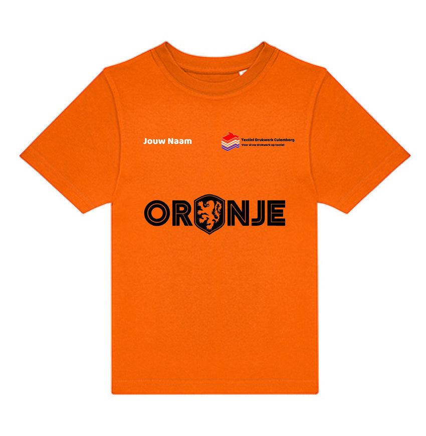 Textiel Drukwerk Culemborg WK shirt Kinderen
