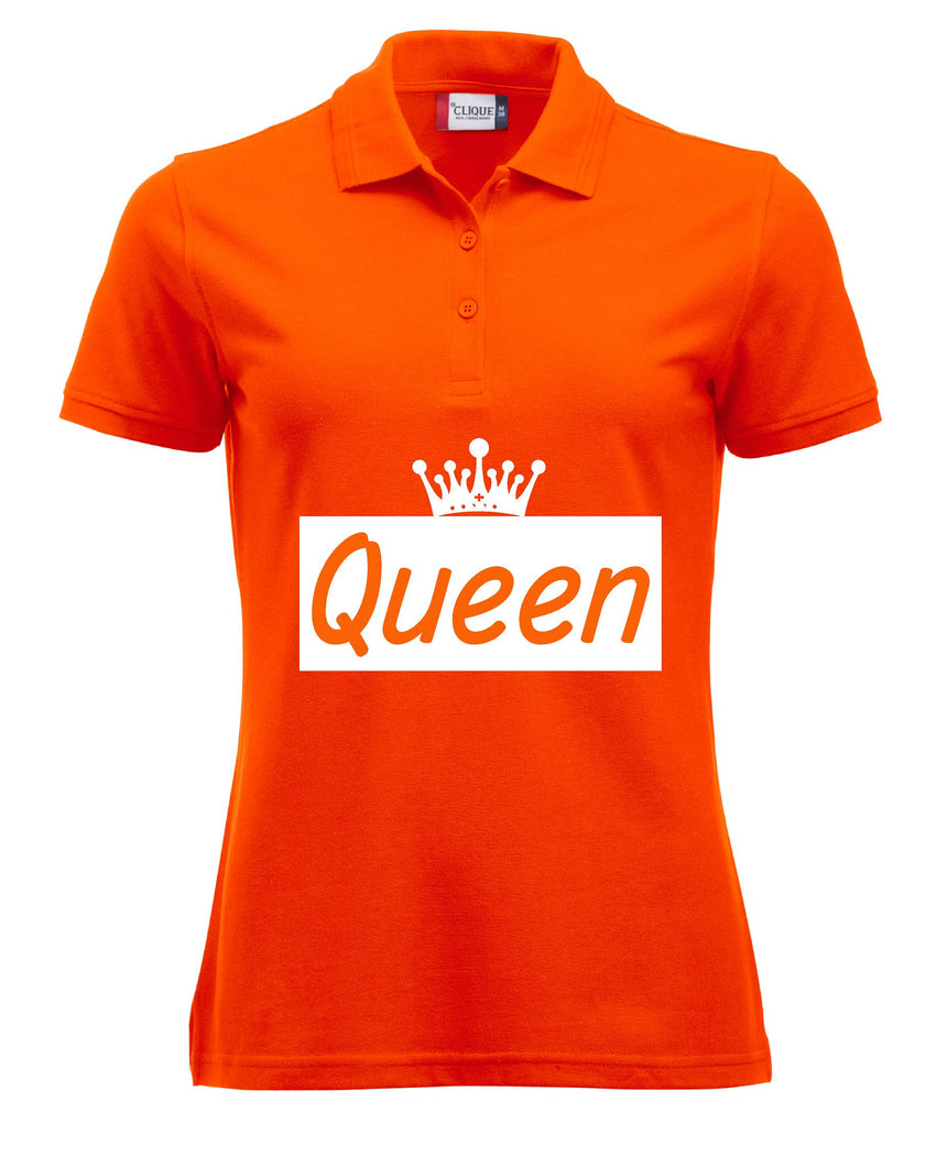 QUEEN koningsdag Dames Polo