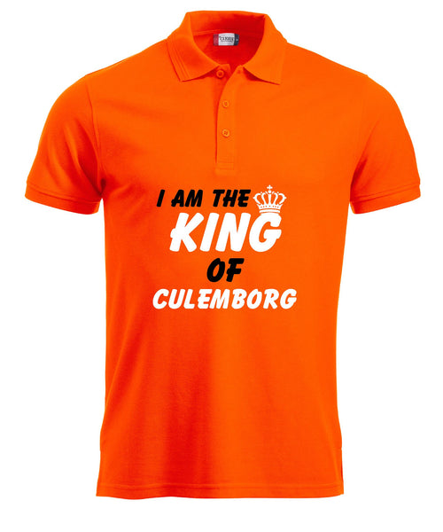 I AM THE KING koningsdag Heren Polo