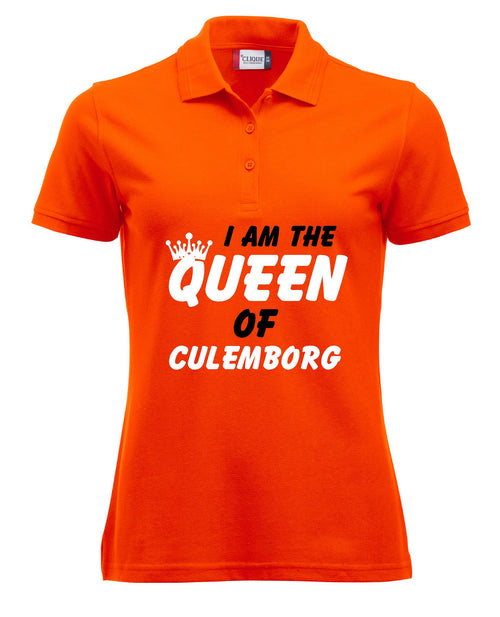 I AM THE QUEEN koningsdag Dames Polo