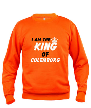 I AM THE KING koningsdag Heren Sweater