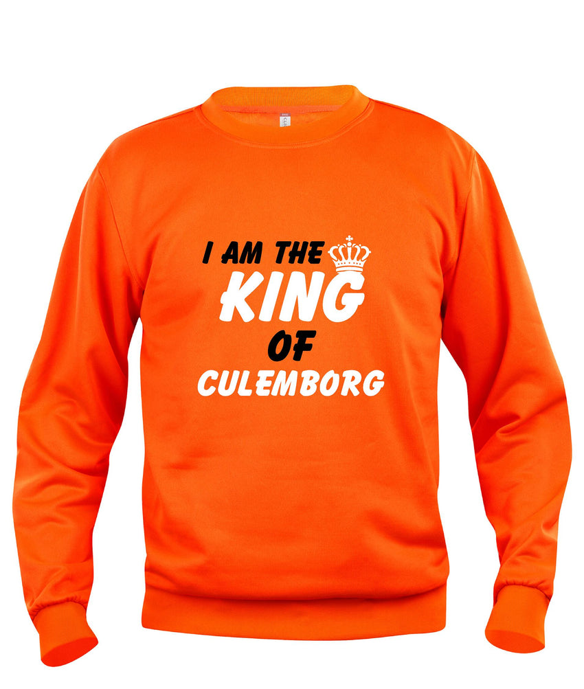 I AM THE KING koningsdag Heren Sweater
