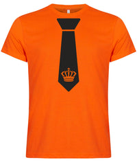Stropdas koningsdag Heren T-Shirt