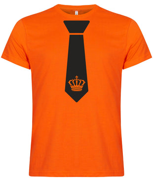 Stropdas koningsdag Heren T-Shirt