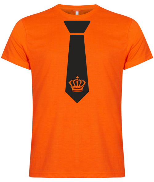 Stropdas koningsdag Heren T-Shirt