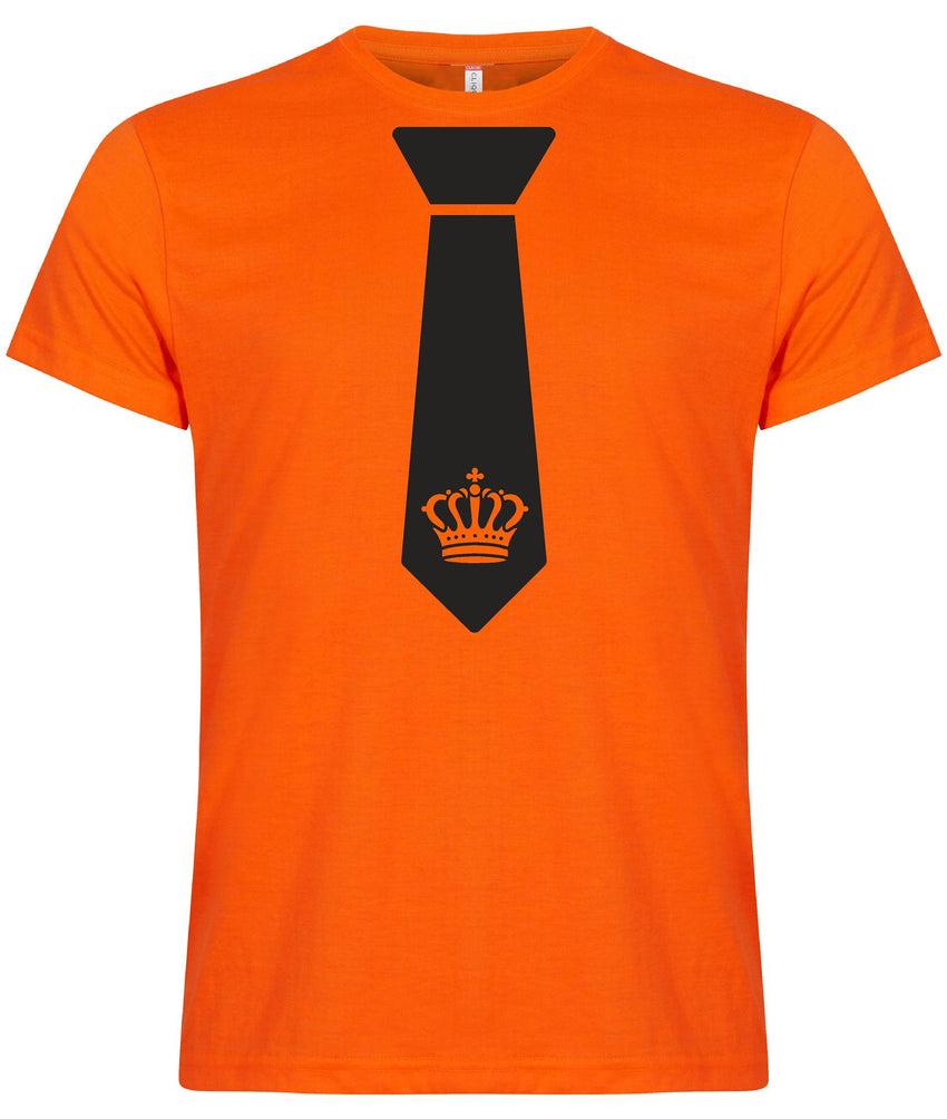 Stropdas koningsdag Heren T-Shirt