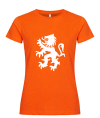 Witte Leeuw koningsdag dames T-shirt