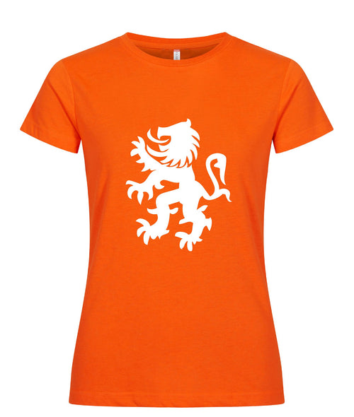 Witte Leeuw koningsdag dames T-shirt