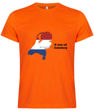 Ik kom uit Culemborg koningsdag Heren T-shirt